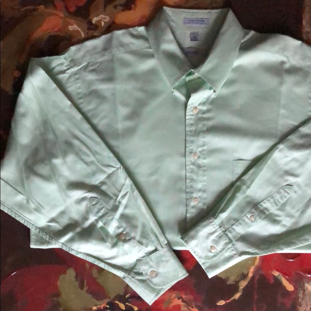 Mint Green IZOD Button Down